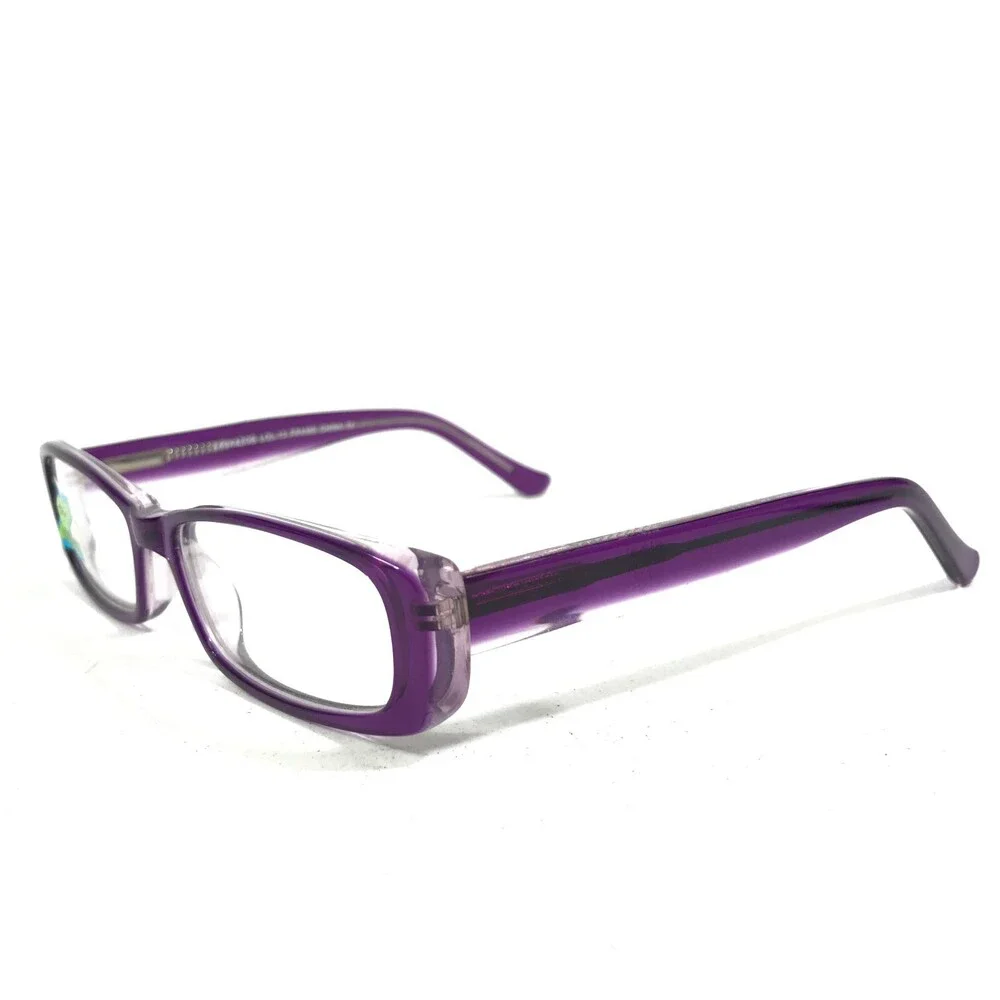 Zack & Zoe LOL-13 PURPLE Eyeglasses Frames Rectangular Full Rim 46-14-125
